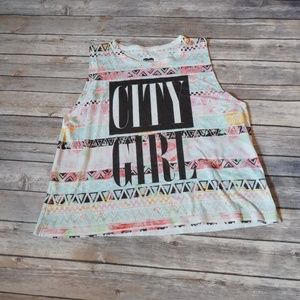 💥$5 TODAY!! XL City Girl top